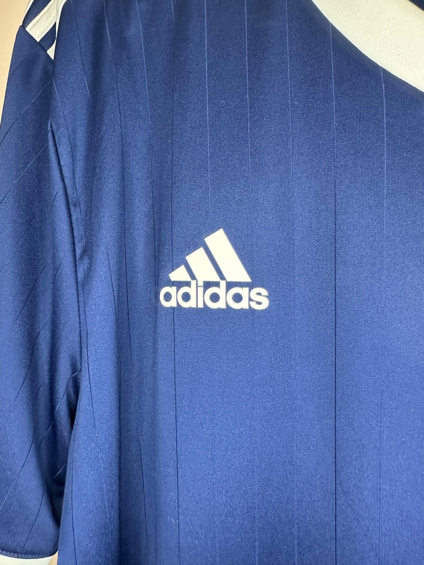 Adidas x Blank Blue Soccer Type Jersey - XL
