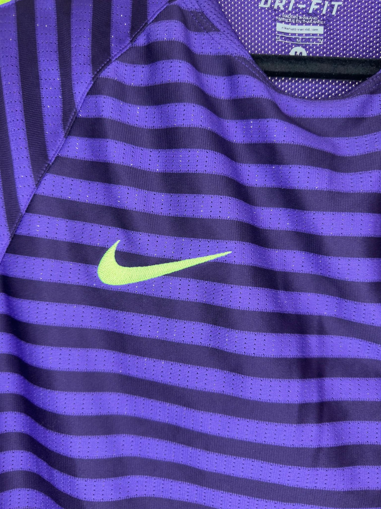 Nike x Manchester City FC x 2014/2015 x Purple Soccer Kit Jersey - M