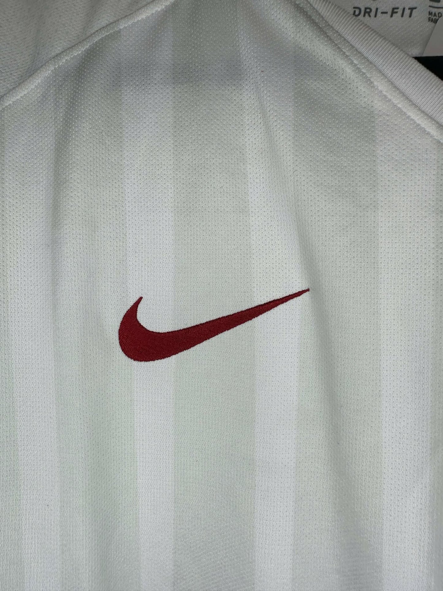 Nike x Roma Siamo Noi FC x 2017 x White Warm Up Soccer Kit Jersey - L