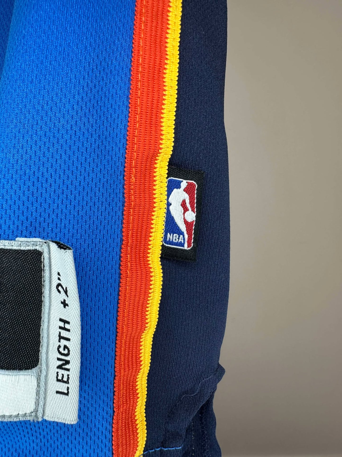 Adidas x NBA x Oklahoma City Thunder x Kevin Durant x Blue Orange Basketball Jersey - S