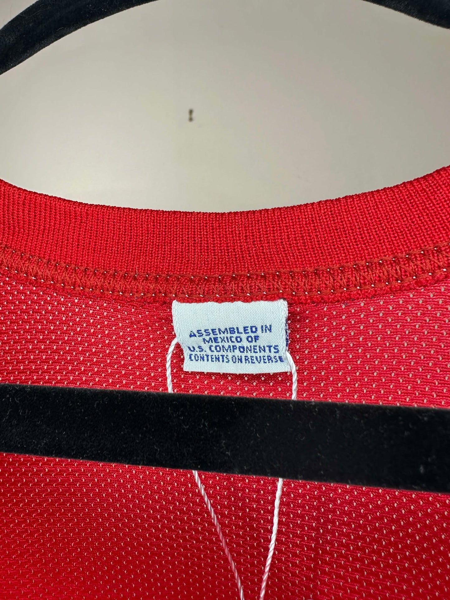 VTG x Champion x NBA x Philadelphia 76ers x Jerry Stackhouse x Red Basketball Jersey - 40 (S/M)