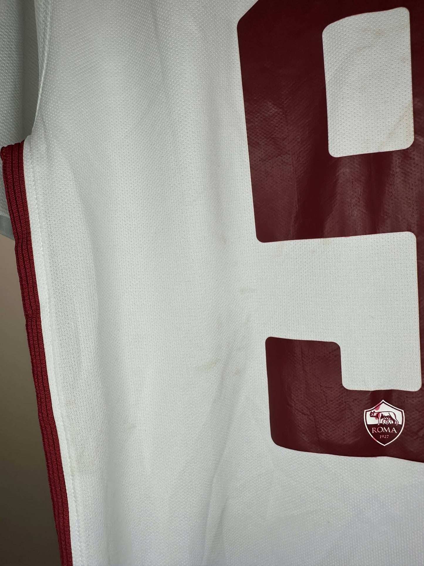 Nike x Roma Siamo Noi FC x 2017 x White Warm Up Soccer Kit Jersey - L