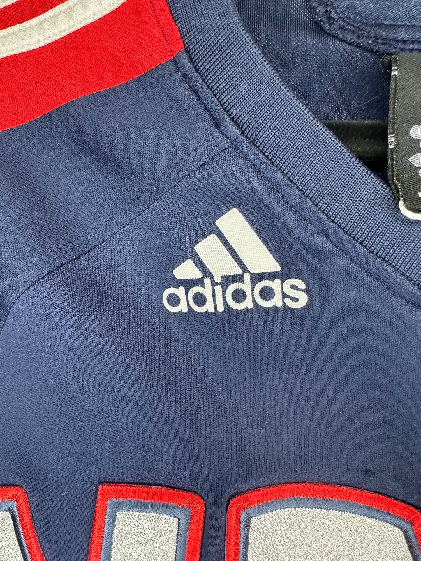 Y2K x Adidas x Brooklyn Nets x Navy Blue Basketball Warm Up Jersey - S