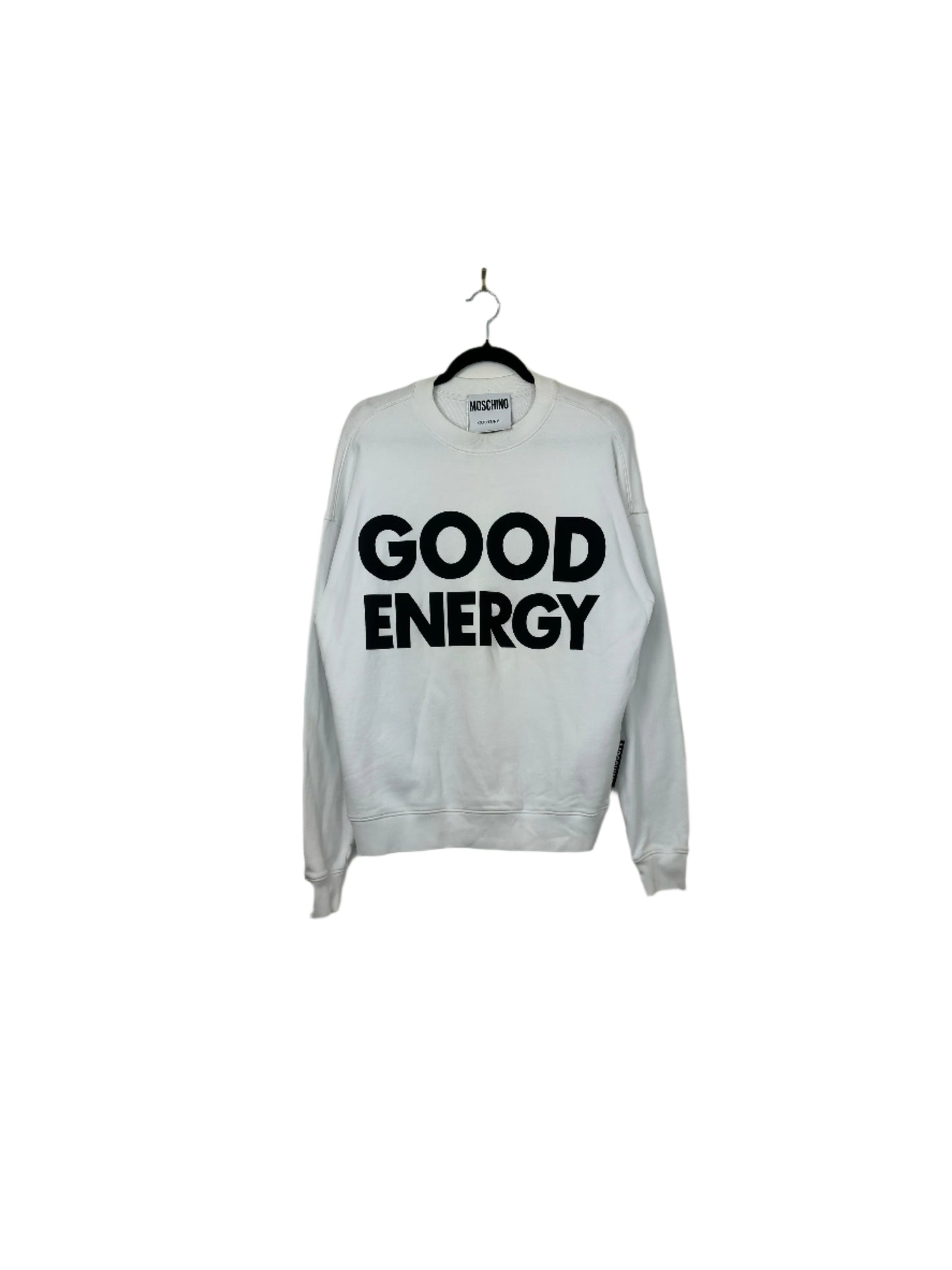 Moschino x Good Energy x White Pullover Crewneck - Cut Tag (M/L)