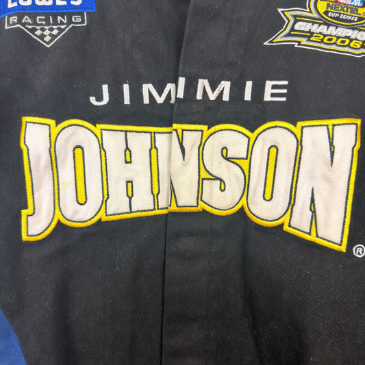 Vintage Chase Authentics Jimmie Johnson 2006 Champion Lowe's Racing Jacket