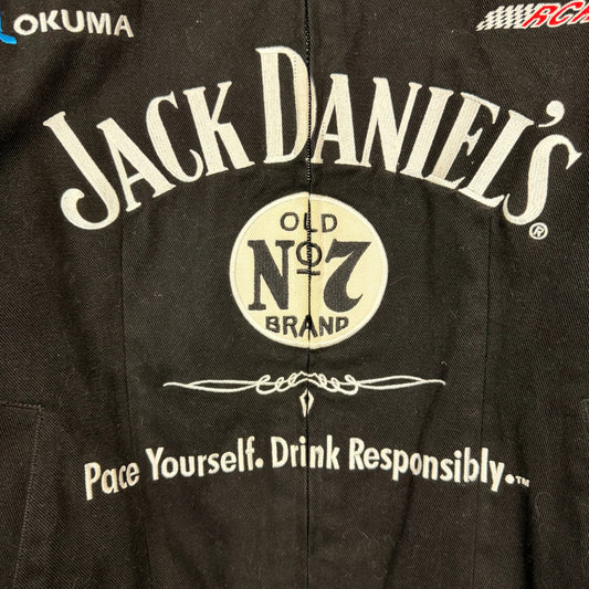 Vintage Nascar Chase Authentics Jack Daniels Women's Racing Jacket