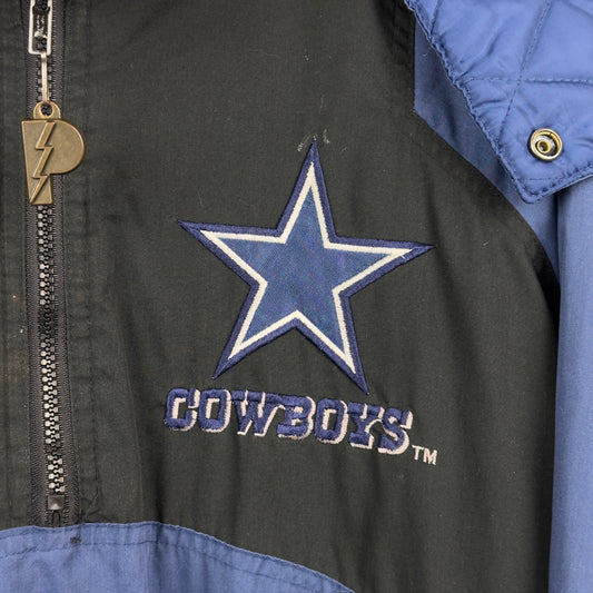 Vintage Pro Player Dallas Cowboys Quarter Zip Insulated Jacket