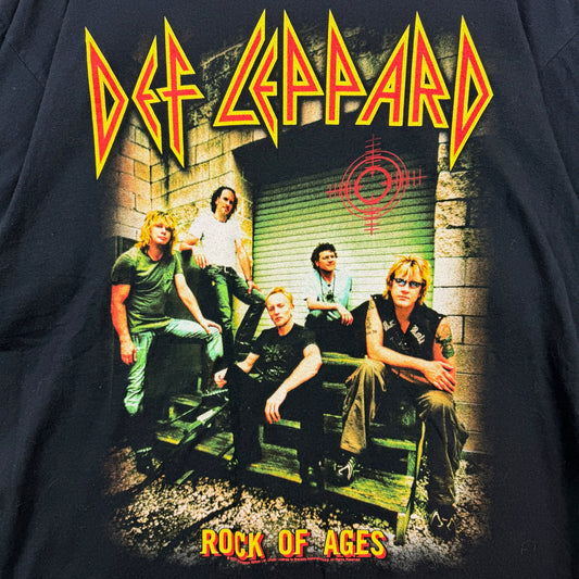 Vintage 05' Def Leppard Rock of Ages Tour Graphic Shirt