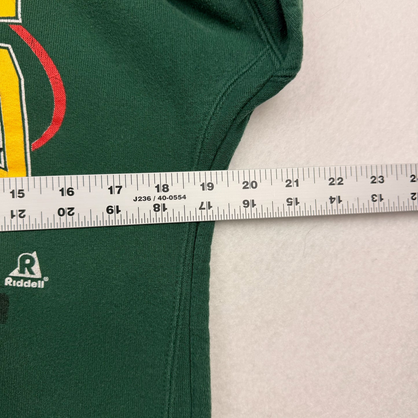 Riddell 95 Greenbay Packers NFL Green Crewneck