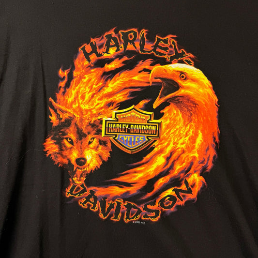 Harley Davidson Barnett Las Cruces Graphic Black Tee