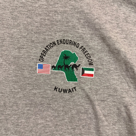 Vintage Kuwait Operation Enduring Freedom Terrorist Tee
