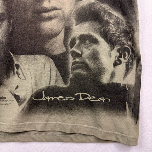 Vintage James Dean Graphic Over Print Tee