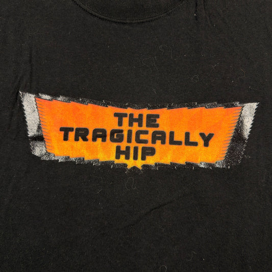 08' M&O Knits Tragically Hip Grand Opening Concert Black Graphic Tee
