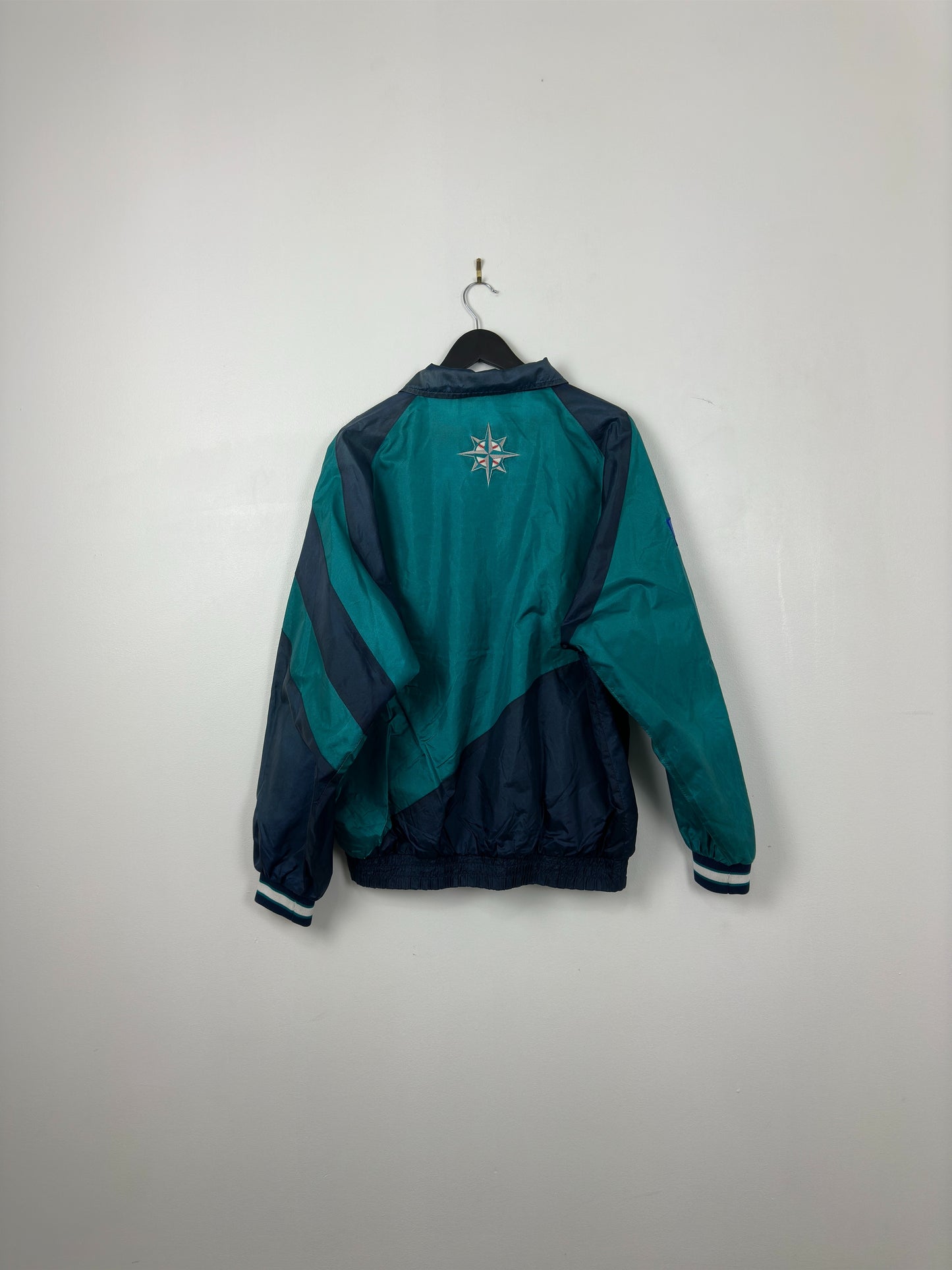 VTG x MLB x Pro Player x Seattle Mariners x Full Zip Windbreaker Jacket - M