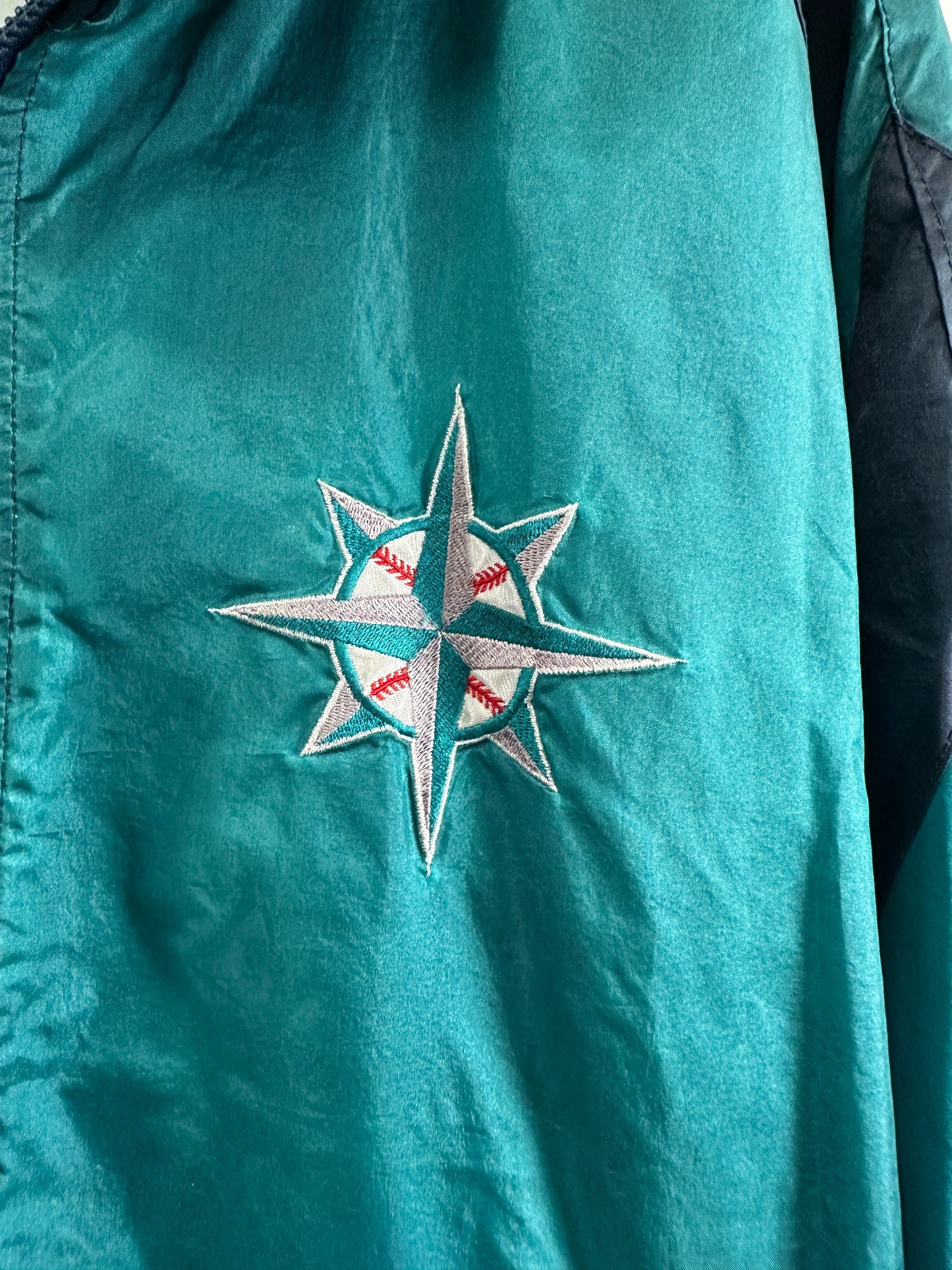 VTG x MLB x Pro Player x Seattle Mariners x Full Zip Windbreaker Jacket - M
