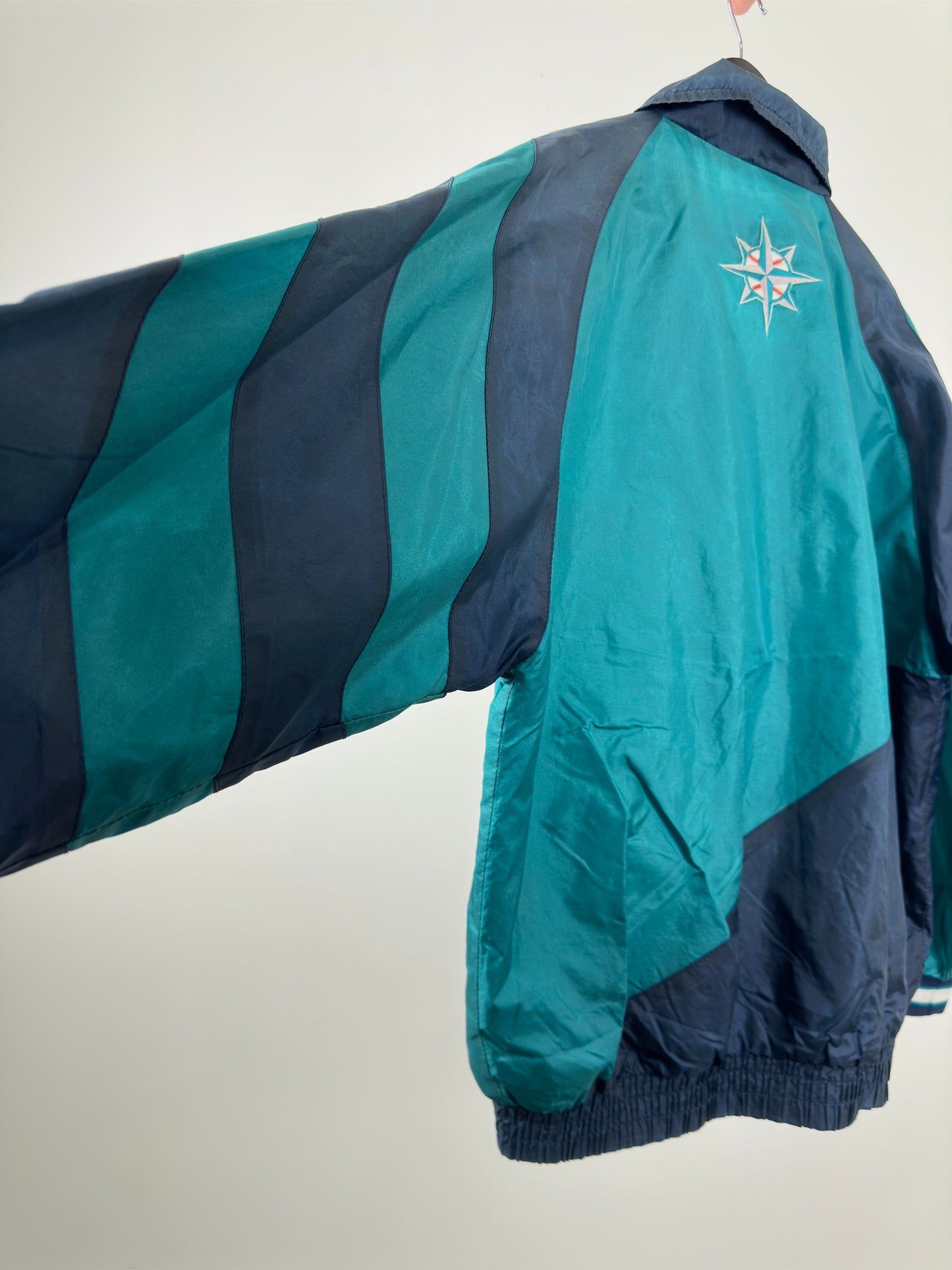 VTG x MLB x Pro Player x Seattle Mariners x Full Zip Windbreaker Jacket - M