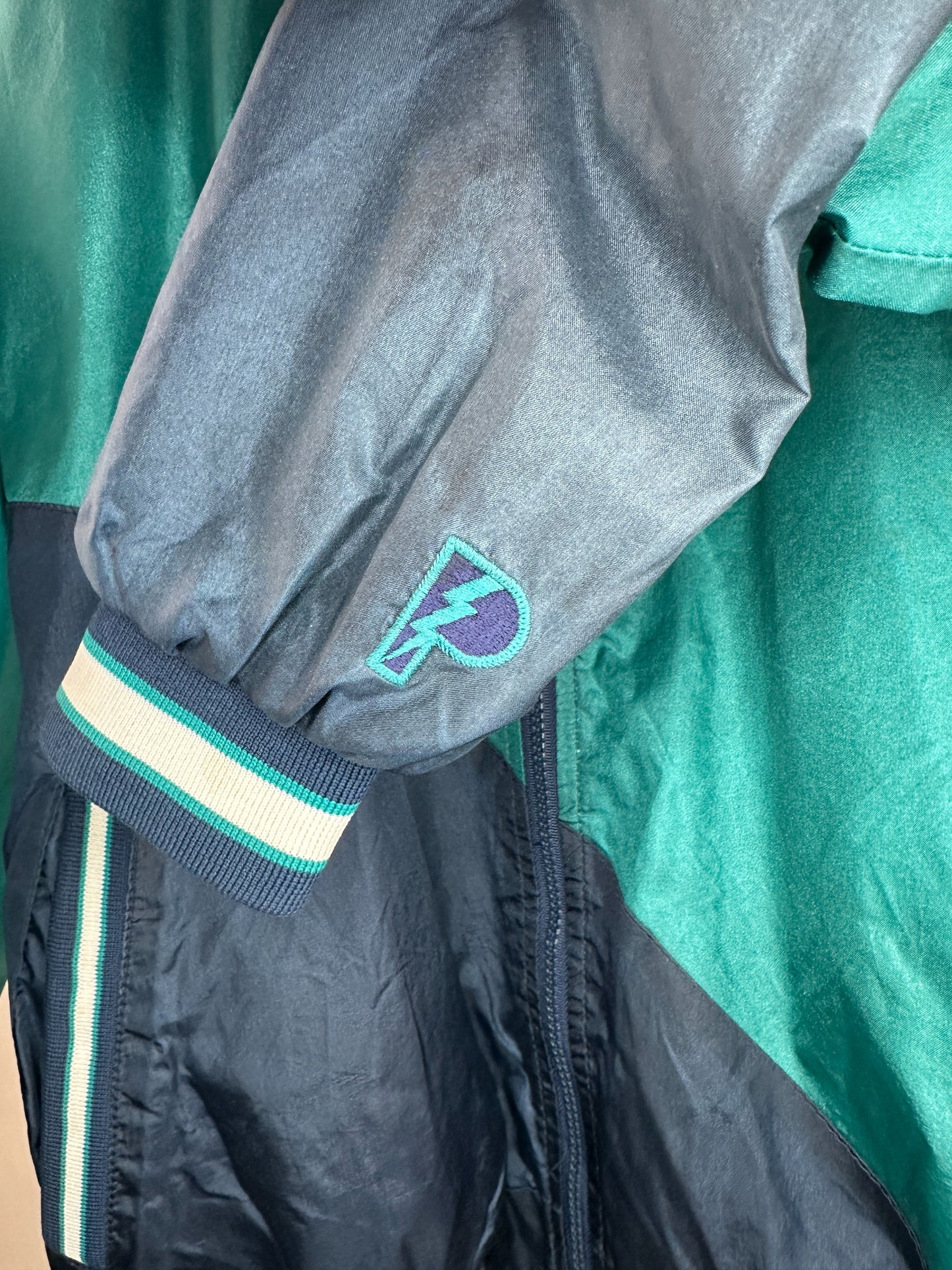 VTG x MLB x Pro Player x Seattle Mariners x Full Zip Windbreaker Jacket - M
