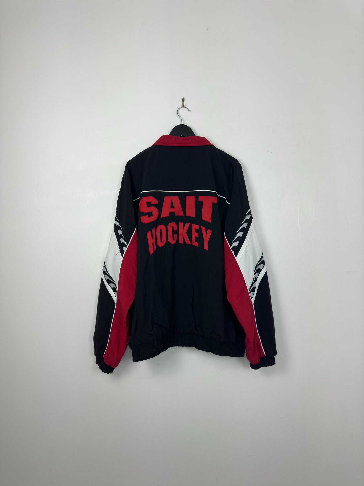 VTG x PUMA x SAIT x Southern Alberta Institute of Technology Hockey x Full Zip Windbreaker Jacket - XXL