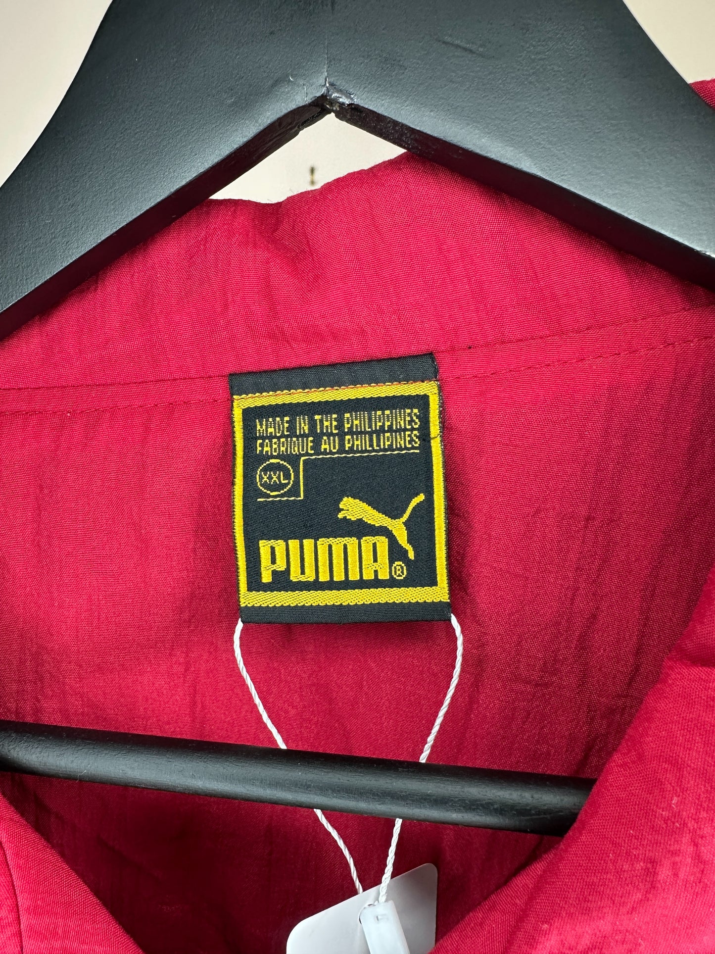VTG x PUMA x SAIT x Southern Alberta Institute of Technology Hockey x Full Zip Windbreaker Jacket - XXL