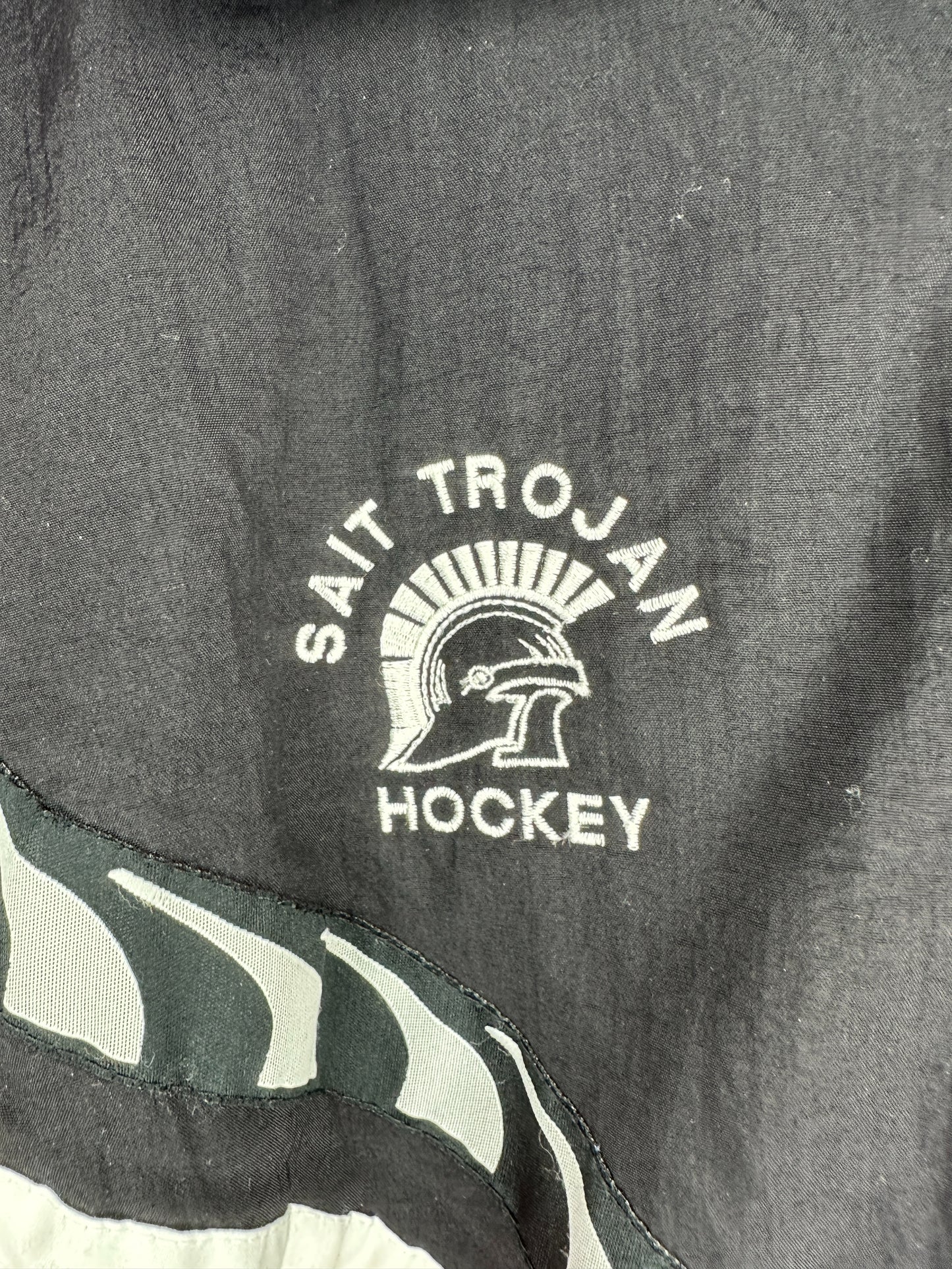 VTG x PUMA x SAIT x Southern Alberta Institute of Technology Hockey x Full Zip Windbreaker Jacket - XXL