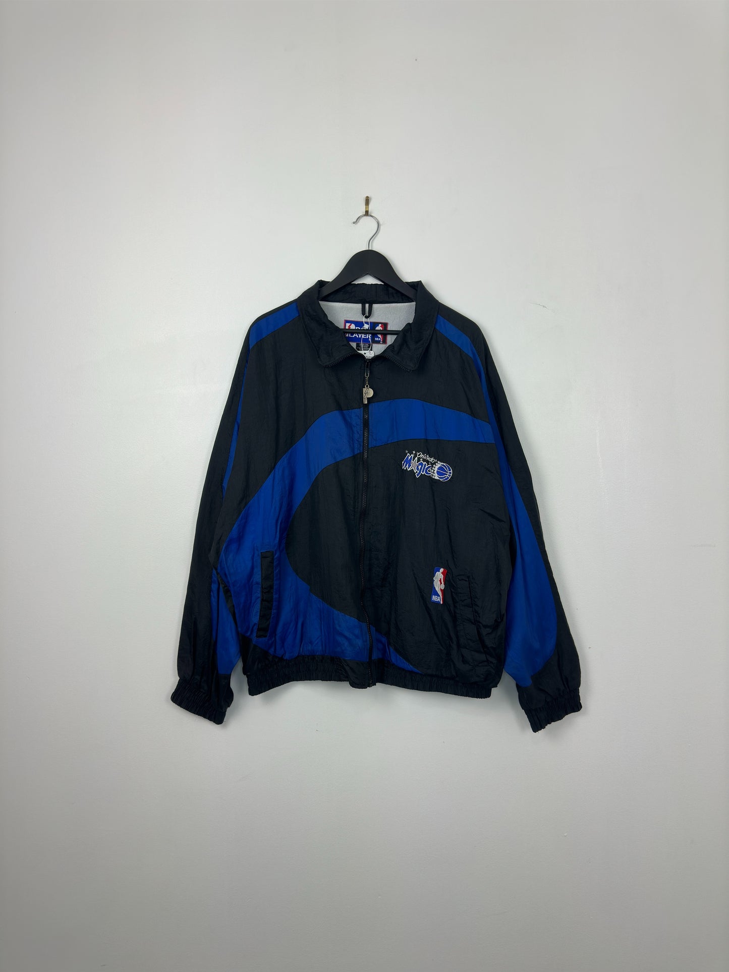 VTG x NBA x Pro Player x Orlando Magics x Full Zip Windbreaker Jacket - XXL