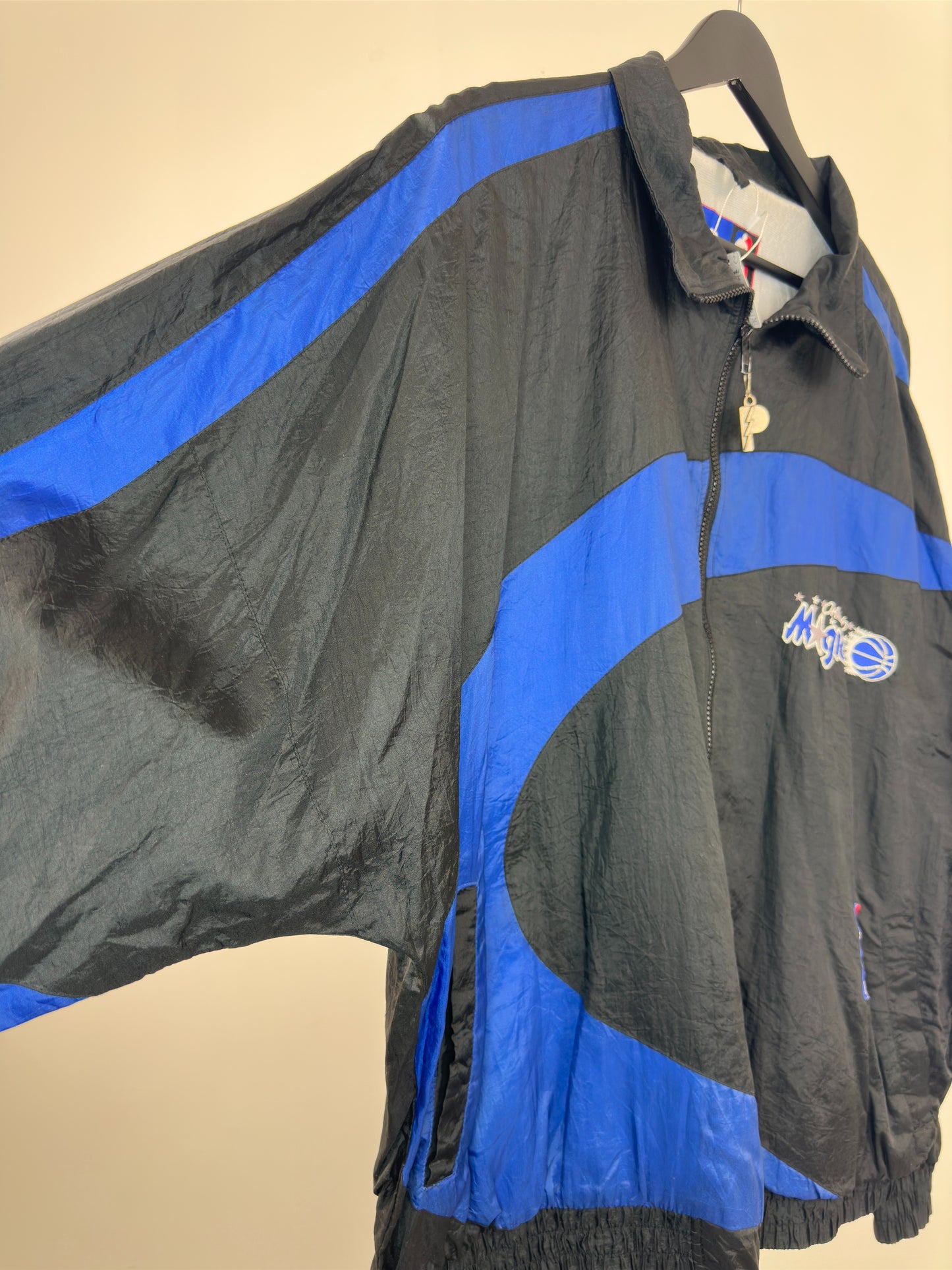 VTG x NBA x Pro Player x Orlando Magics x Full Zip Windbreaker Jacket - XXL