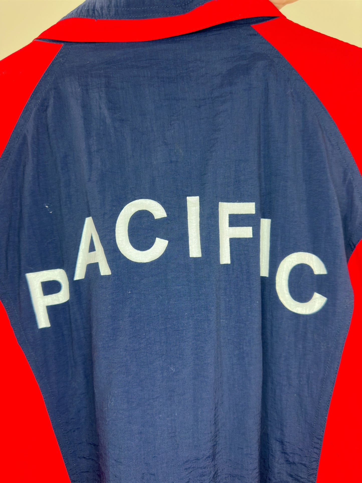 VTG x Canada Athletics x 75th Year Anniversary x Legion Pacific x Full Zip Multi Color Windbreaker Jacket - L