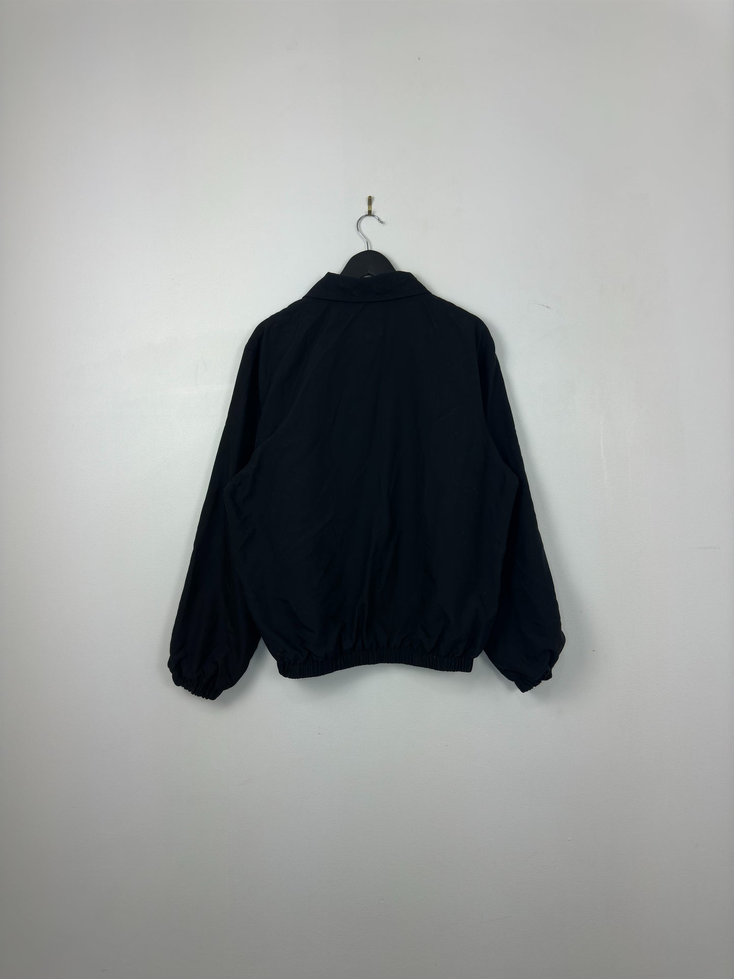VTG x Chaps x Ralph Lauren x Black Full Zip Light Jacket - M
