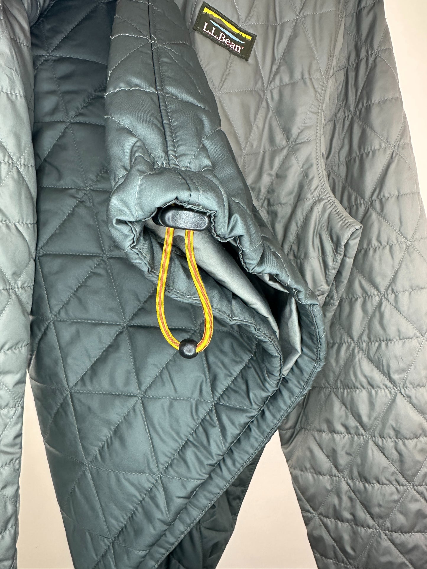 BNWT x LL Bean x Two Tone Half Zip Insulated Hooded Jacket - L