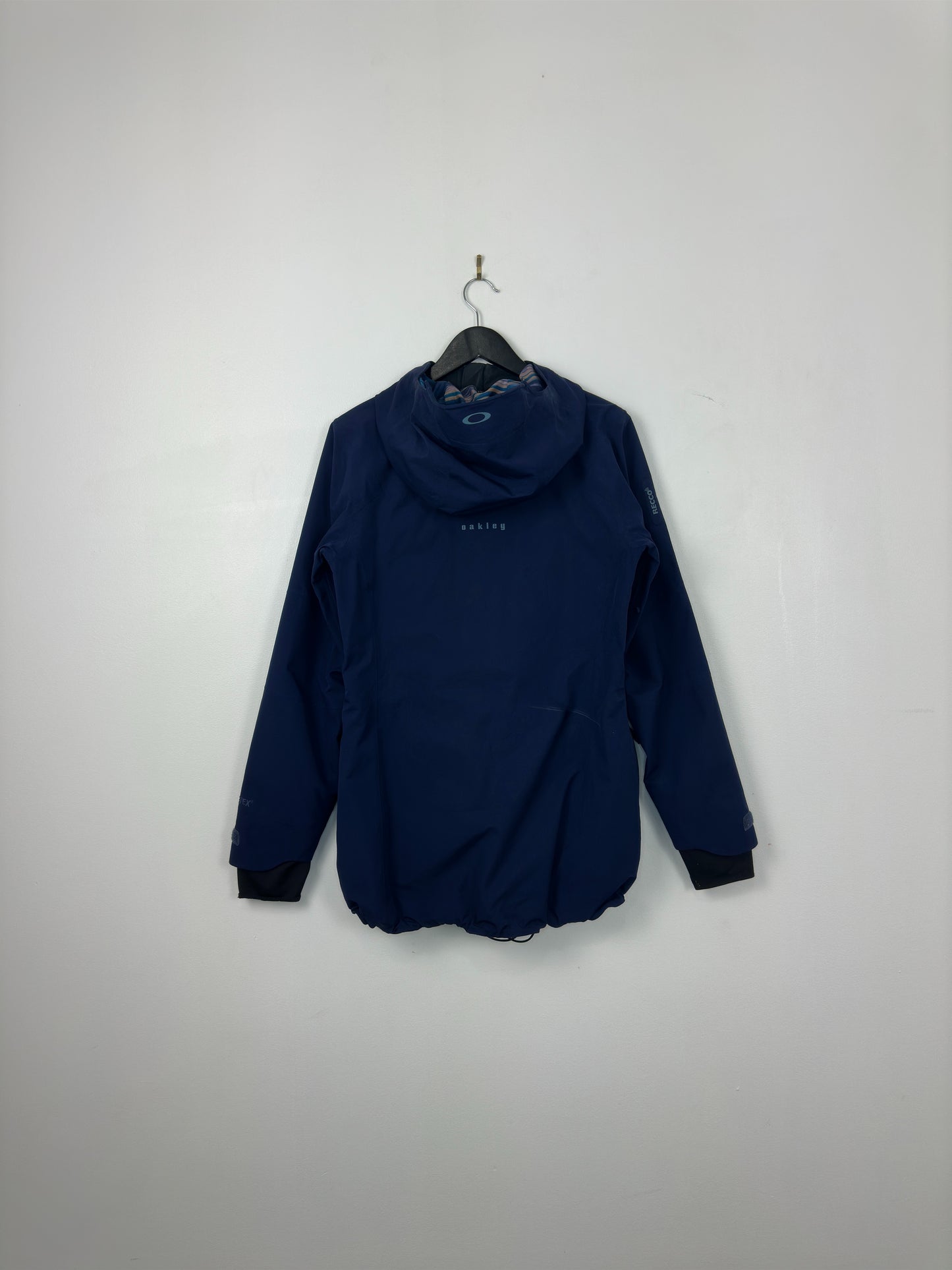 Oakley x Gore-Tex x Navy Blue Full Zip Shell Snow Jacket - S