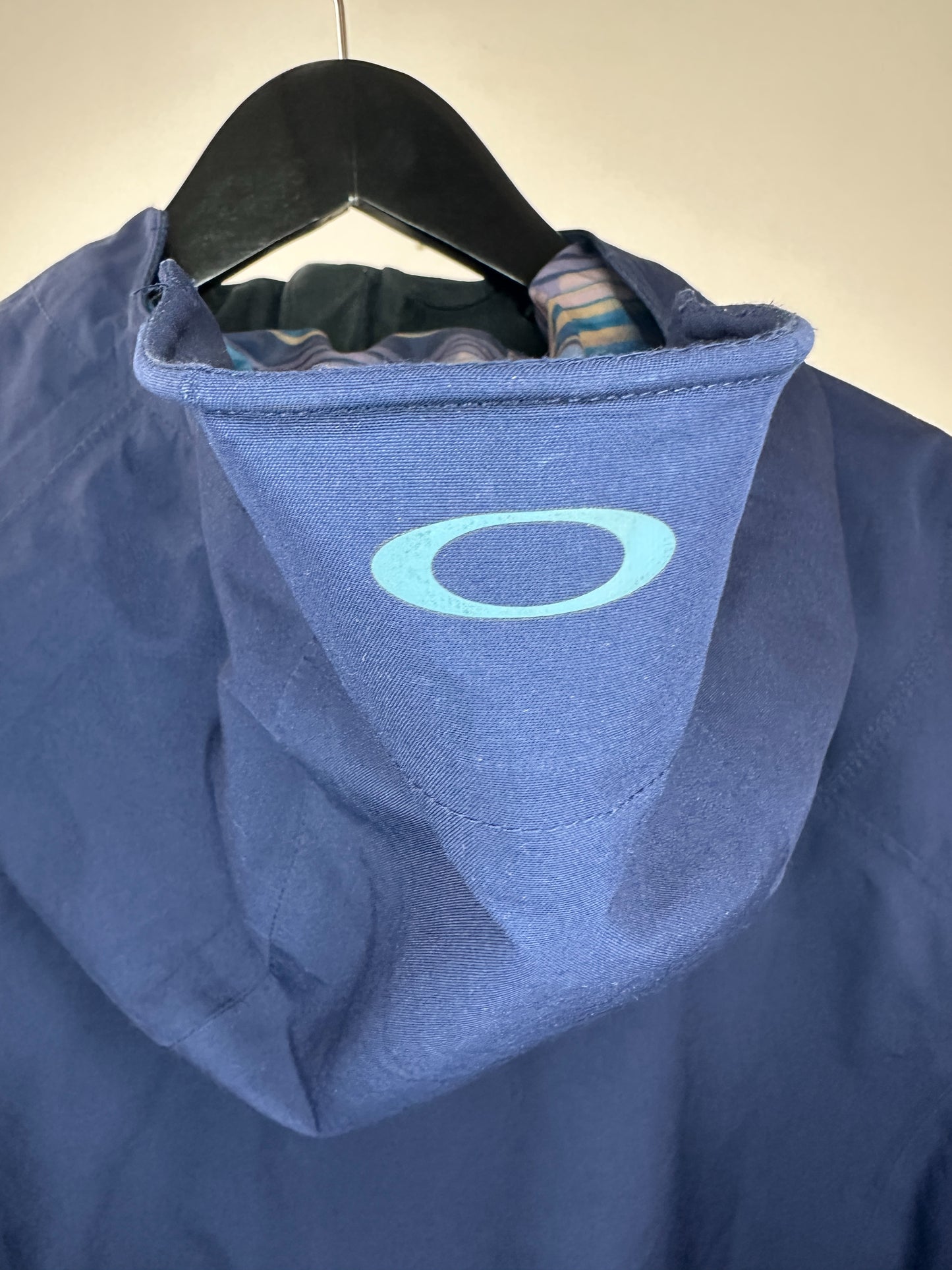 Oakley x Gore-Tex x Navy Blue Full Zip Shell Snow Jacket - S