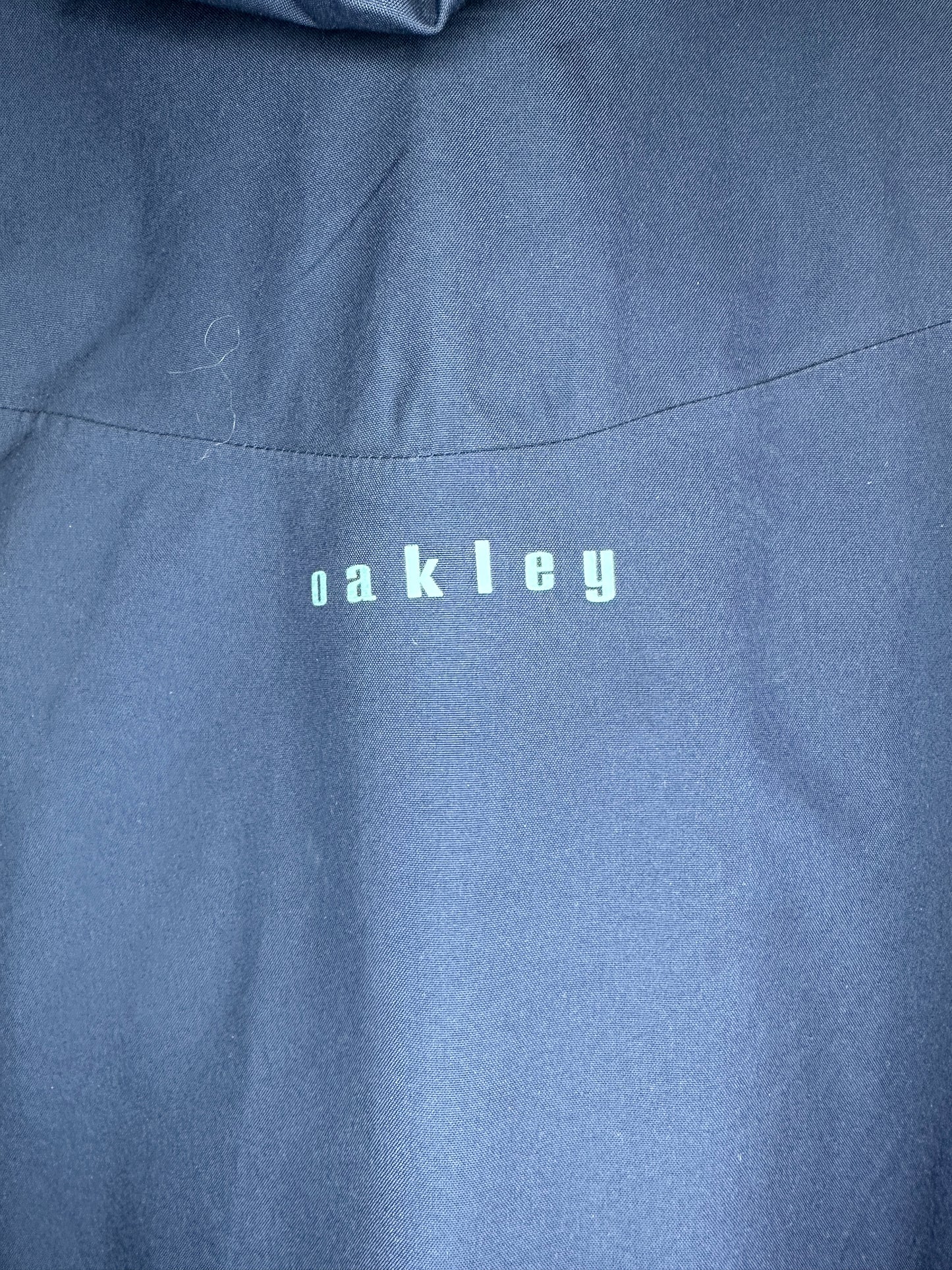 Oakley x Gore-Tex x Navy Blue Full Zip Shell Snow Jacket - S