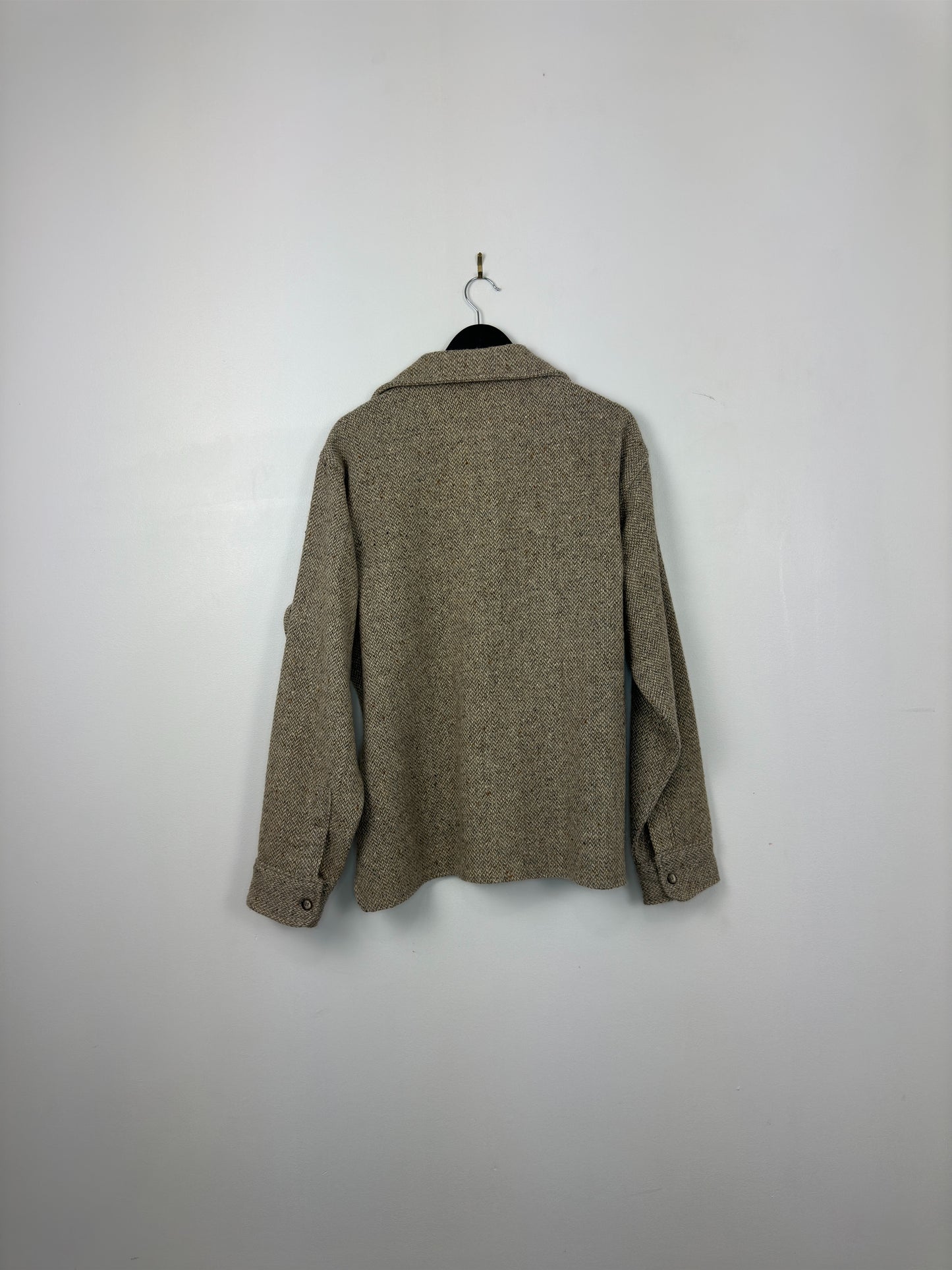 VTG x Woolrich x Wool Long Sleeve Button Up Jacket - L