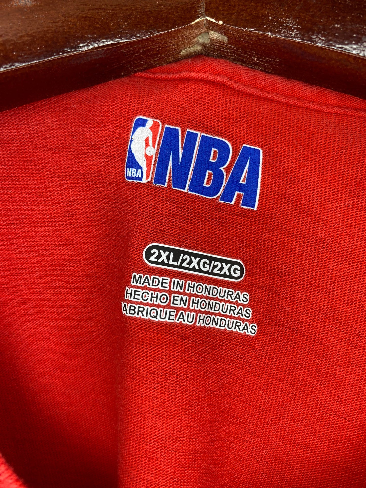 NBA x Chicago Bulls Red Graphic Tee - XXL