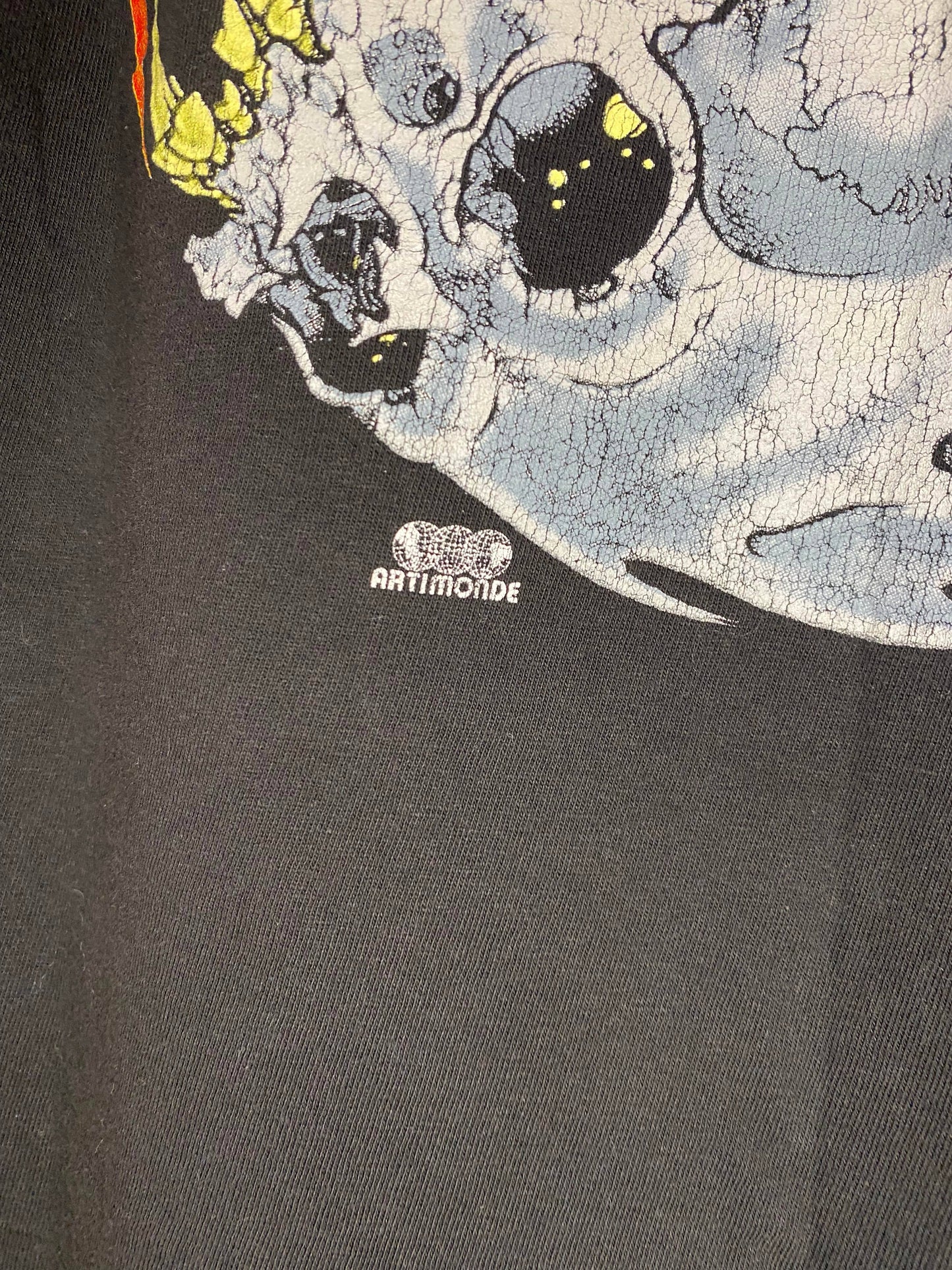 VTG x Metallica x REBEL Pusshead Print Black Graphic Tee - S/M