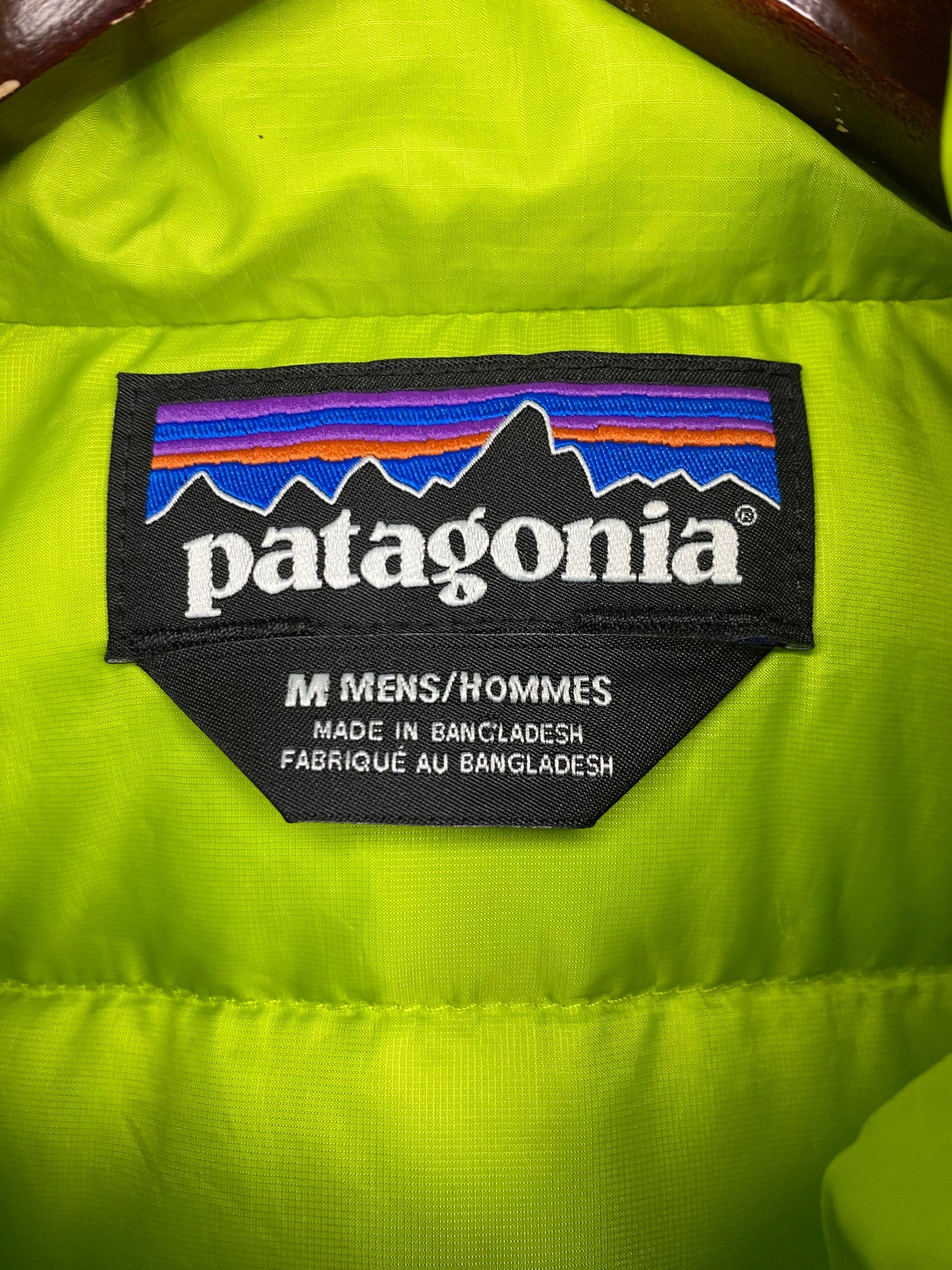 Patagonia x Black Zip-Up Puffer Quilted Jacket - M