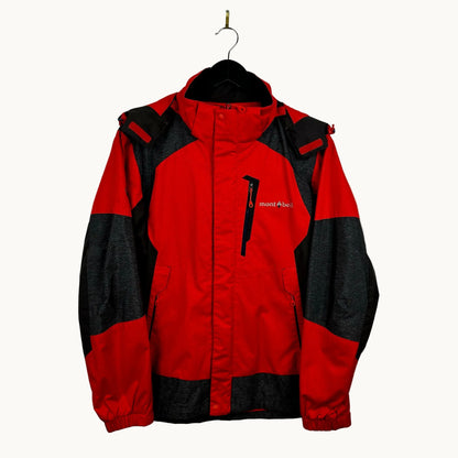 Mont-Bell Orange Waterproof Shell Jacket