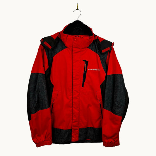 Mont-Bell Orange Waterproof Shell Jacket