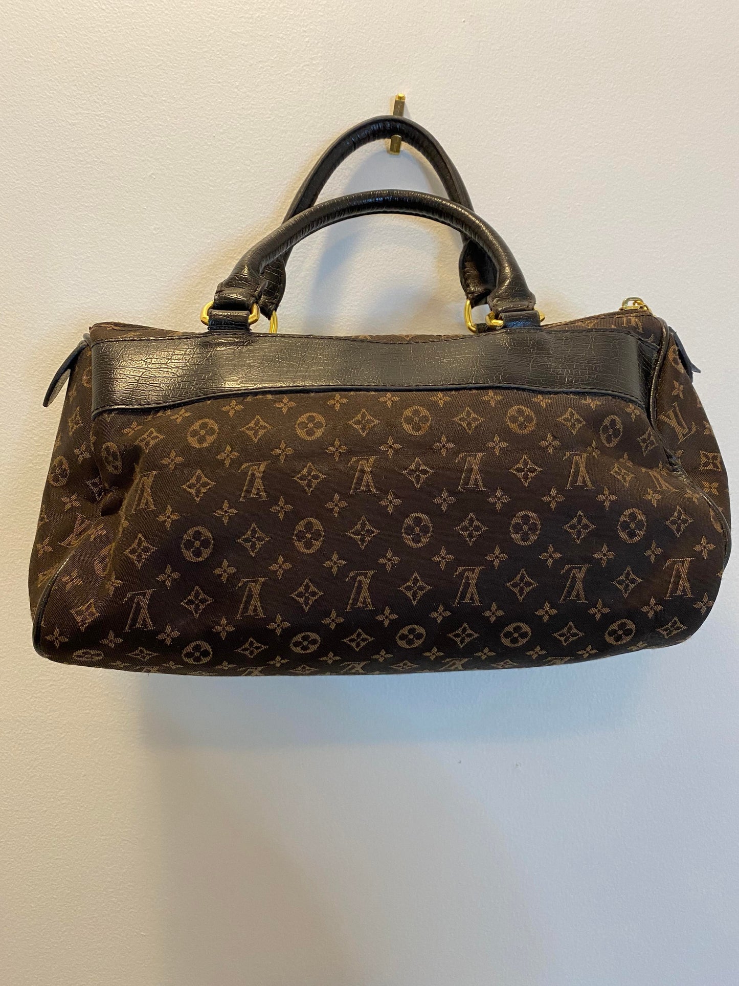 VTG x BOOT x Louis Vuitton x Brown Monogram Purse Handbag - OS