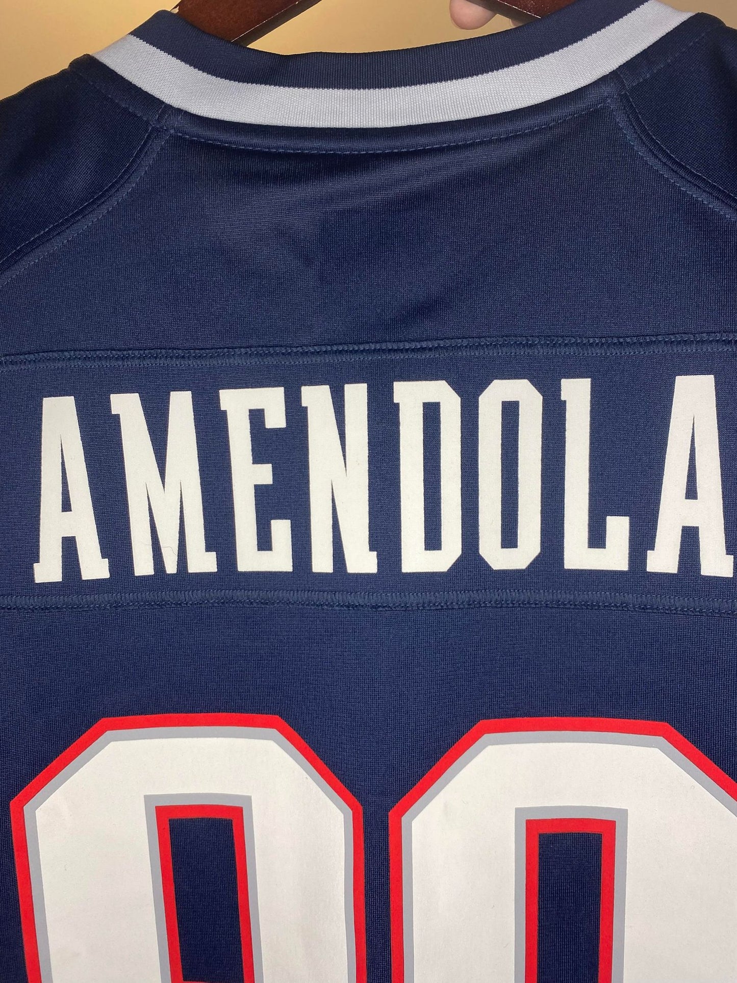 Nike x NFL x New England Patriots x Blue Danny Amendola Jersey - S