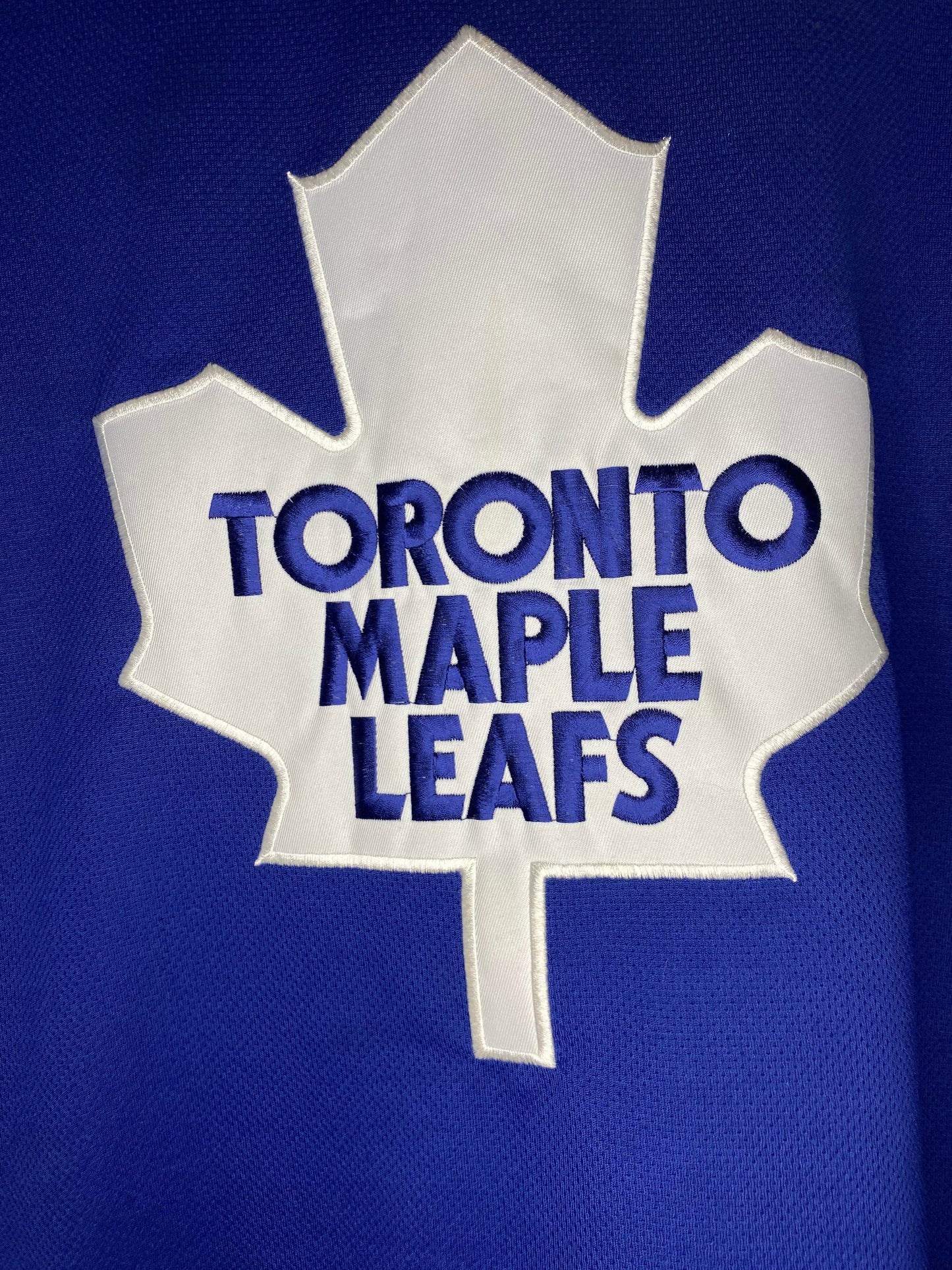 VTG x Pro Player x NFL x Toronto Maple Leafs x Blue Long Sleeve Hockey Jersey - XL