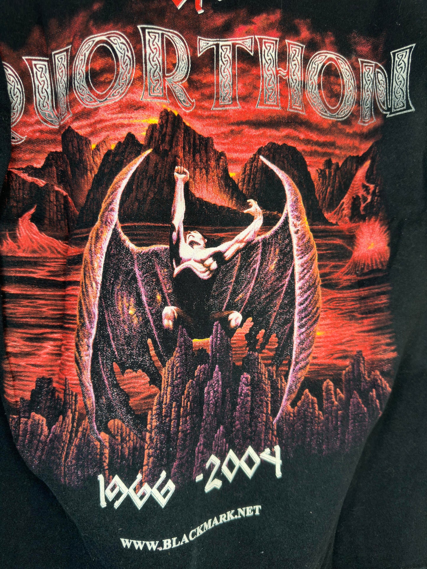 Y2K x The Catacombs x Bathory x In Memory of Quorthon x Black Graphic Band Tee - S (Cut Tag)