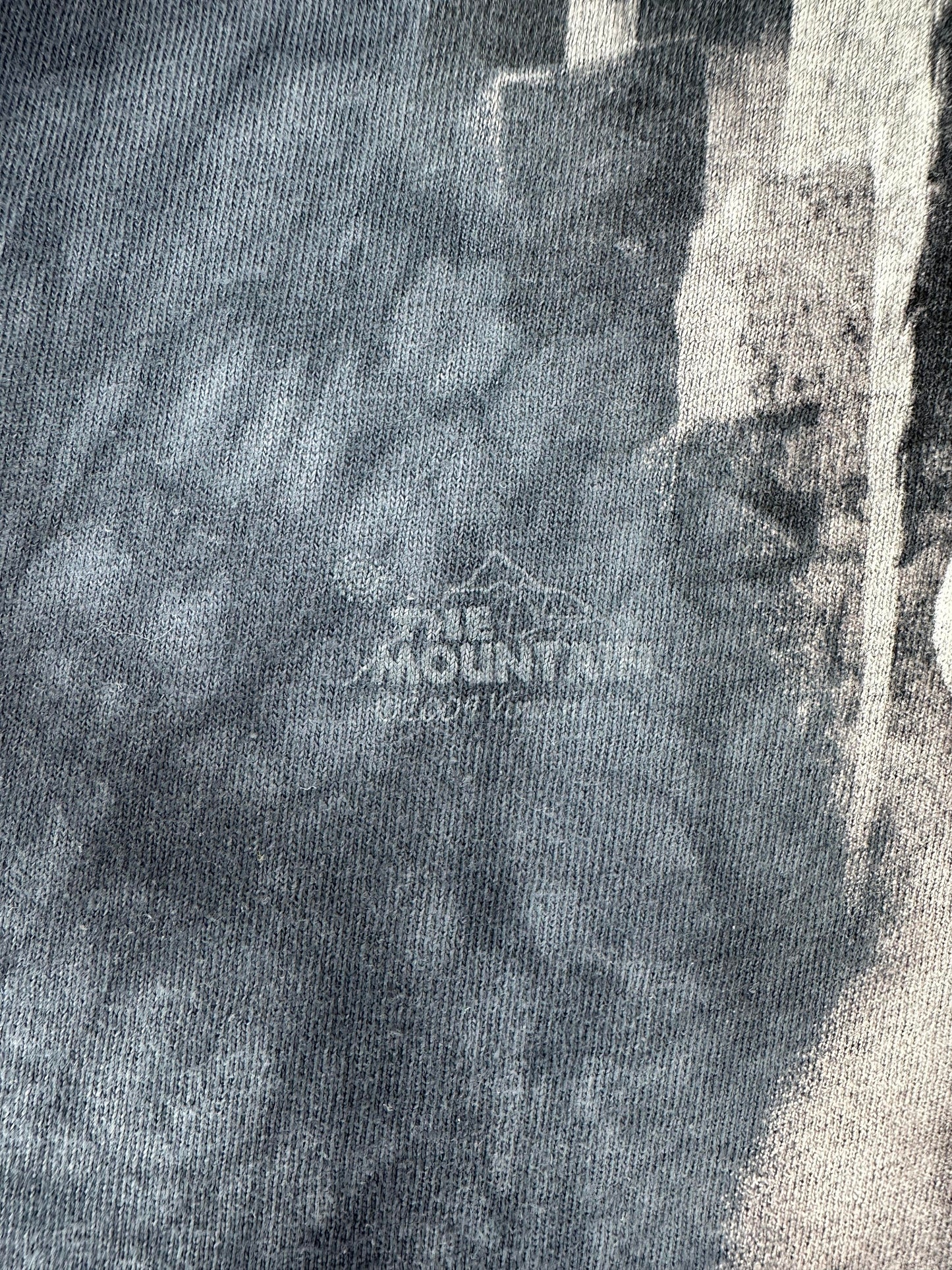 Y2K x The Mountain x Silver Dragon x Navy Tie-dye Graphic Tee - S