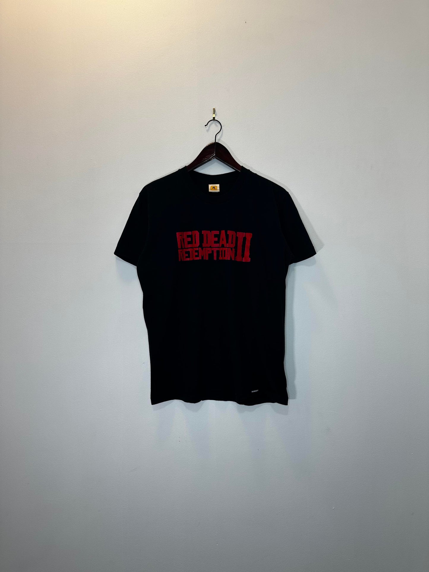 Y2K x ROCKSTAR x Red Dead Redemption 2 x Black Graphic Promo Tee - L