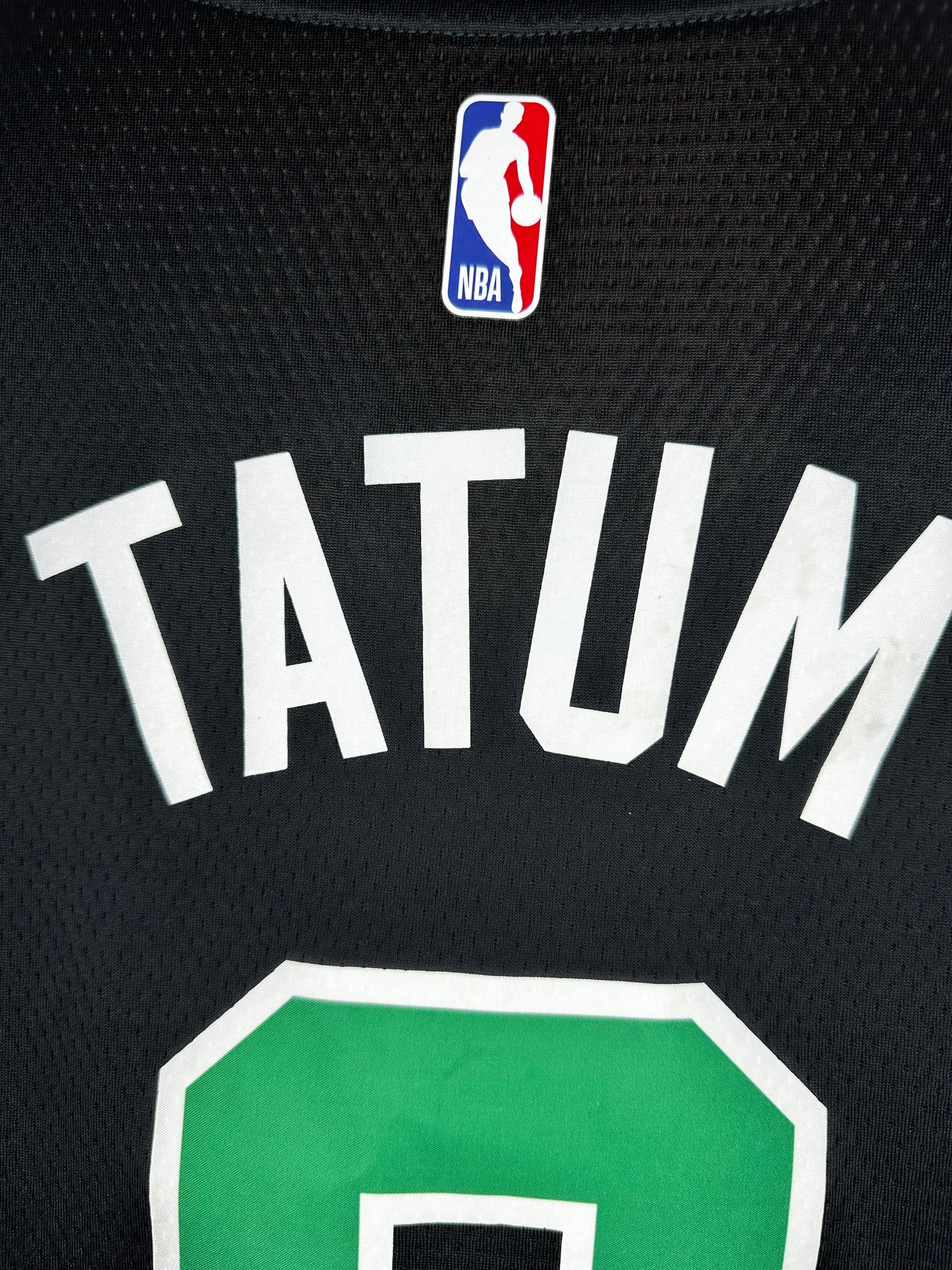 JORDAN x NBA x Boston CELTICS x Jason Tatum Black/Green Basketball Jersey - XL