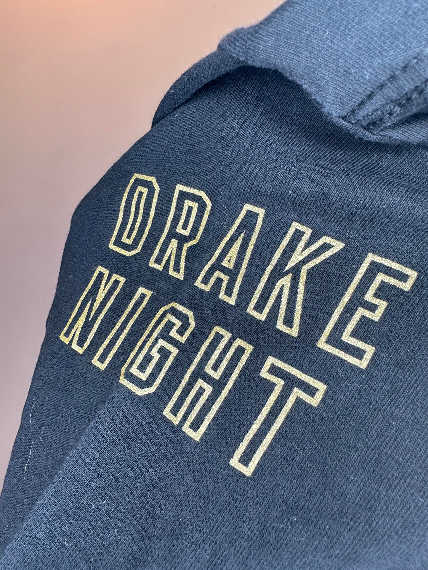 MODERN x OVO x TORONTO x RAPTORS x DRAKE Night Black Long Sleeve Graphic Tee - NO TAG (M/L)