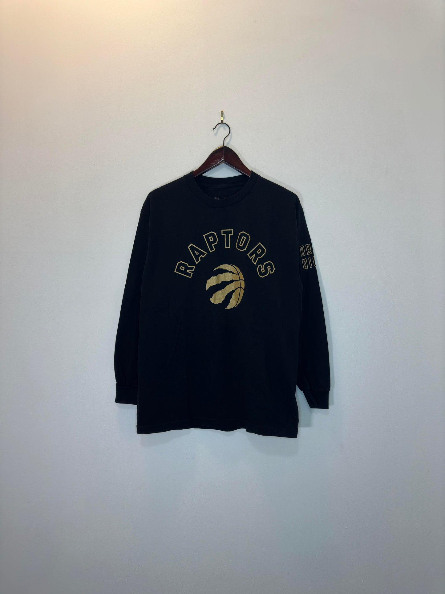 MODERN x OVO x TORONTO x RAPTORS x DRAKE Night Black Long Sleeve Graphic Tee - NO TAG (M/L)