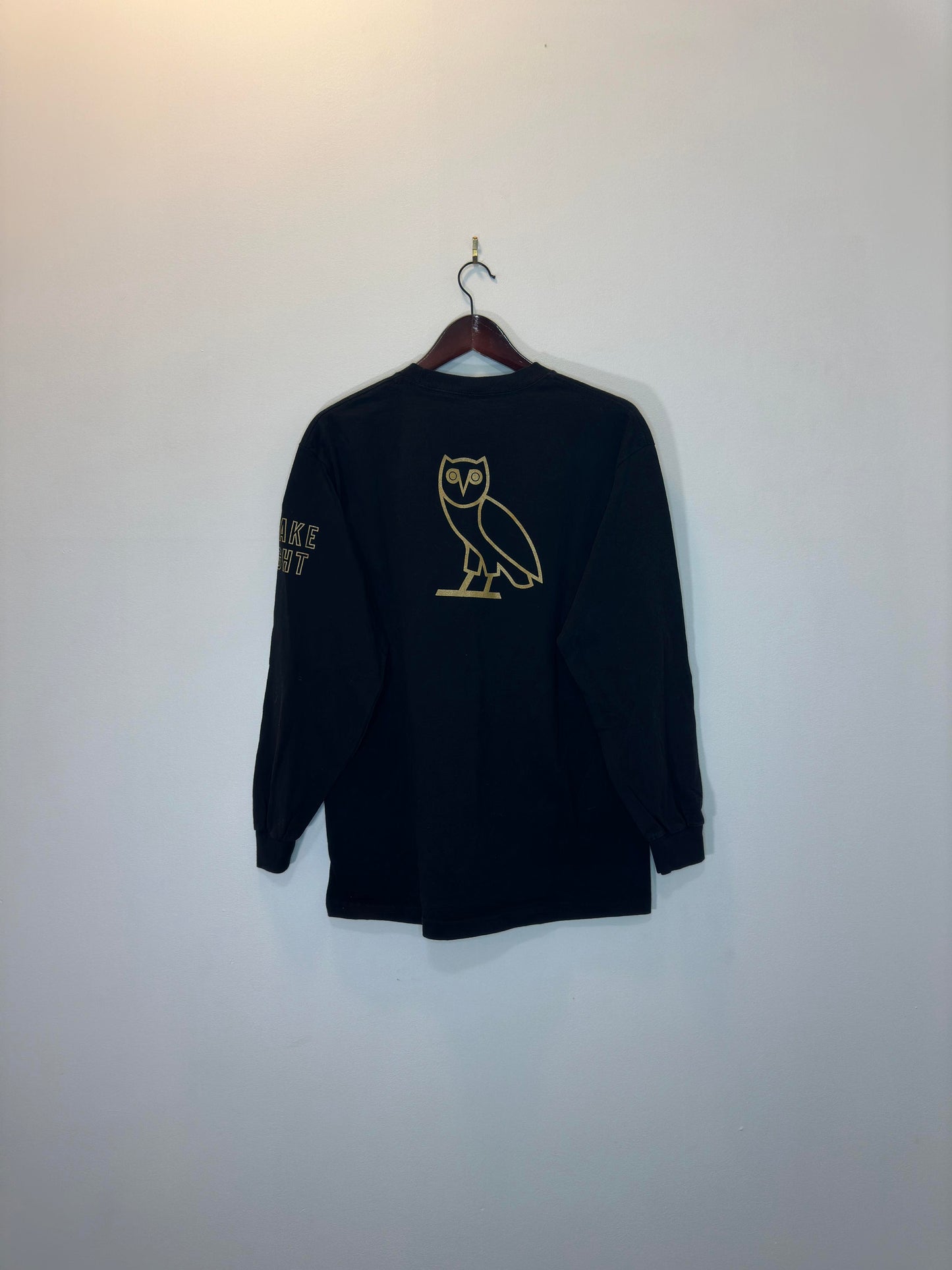 MODERN x OVO x TORONTO x RAPTORS x DRAKE Night Black Long Sleeve Graphic Tee - NO TAG (M/L)