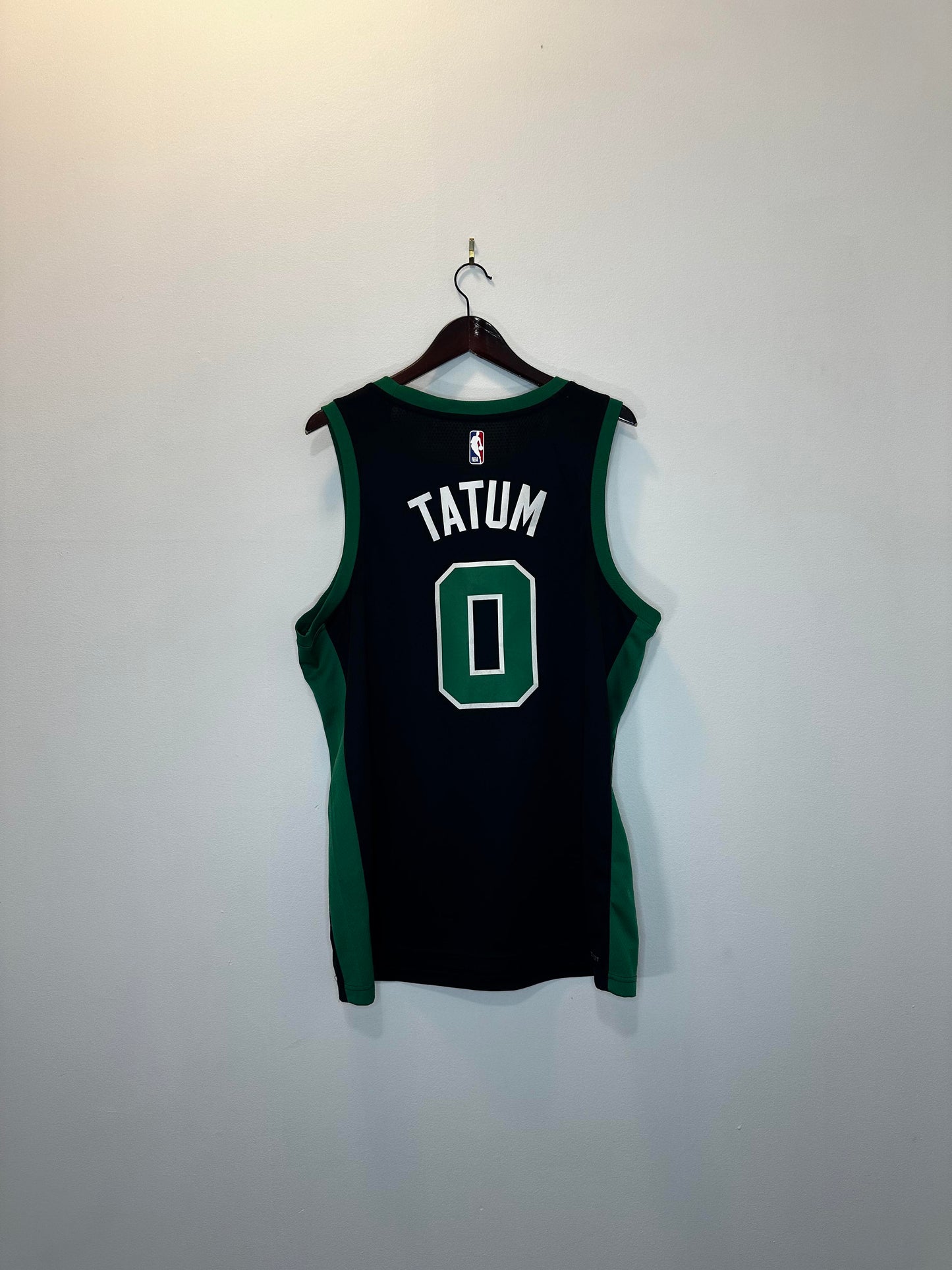 JORDAN x NBA x Boston CELTICS x Jason Tatum Black/Green Basketball Jersey - XL