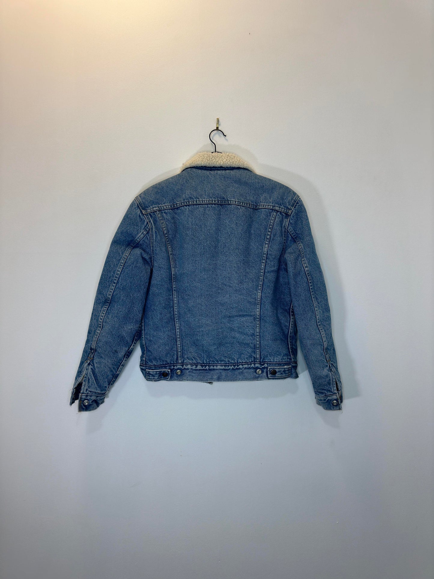 VTG x LEVI'S x Orange Tab Sherpa Lined Denim Jacket - 40/M